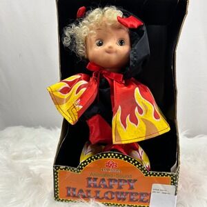 Padma Animated Sound Happy Halloween‎ Devil Doll in Box Vintage 12 Inch